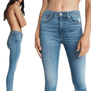 Rag & Bone Nina High Rise‎ Ankle Skinny Jeans 24